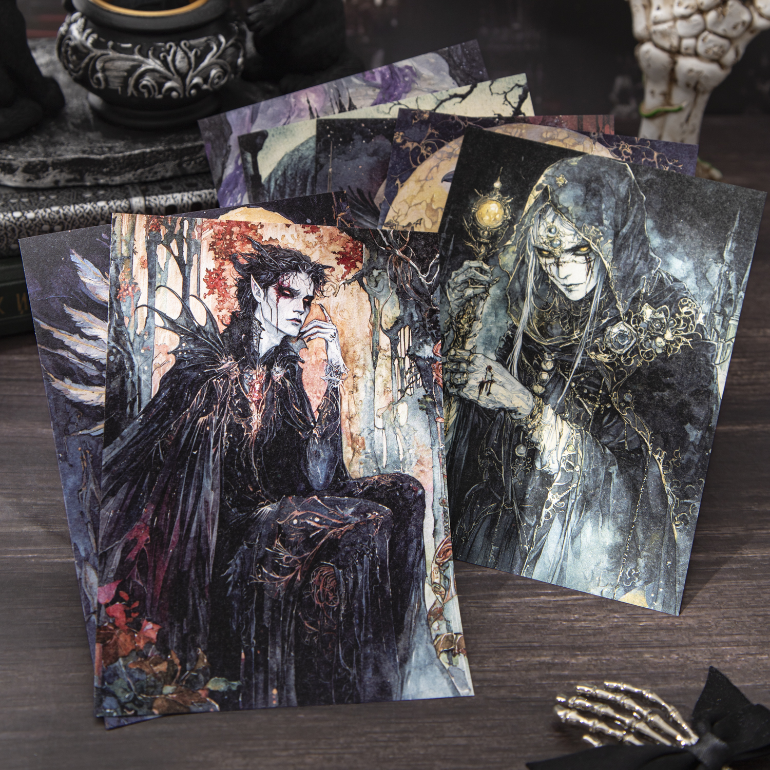 30sheets/bag Gothic Dark Fanta - Cardstock Paper Pack recension och pris