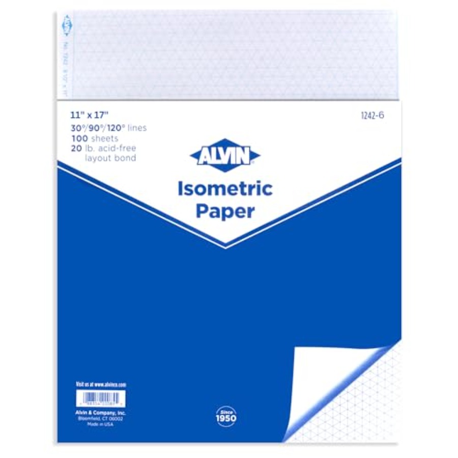 Isometric Paper Pad s of Model - Graph Paper Pad recension och pris