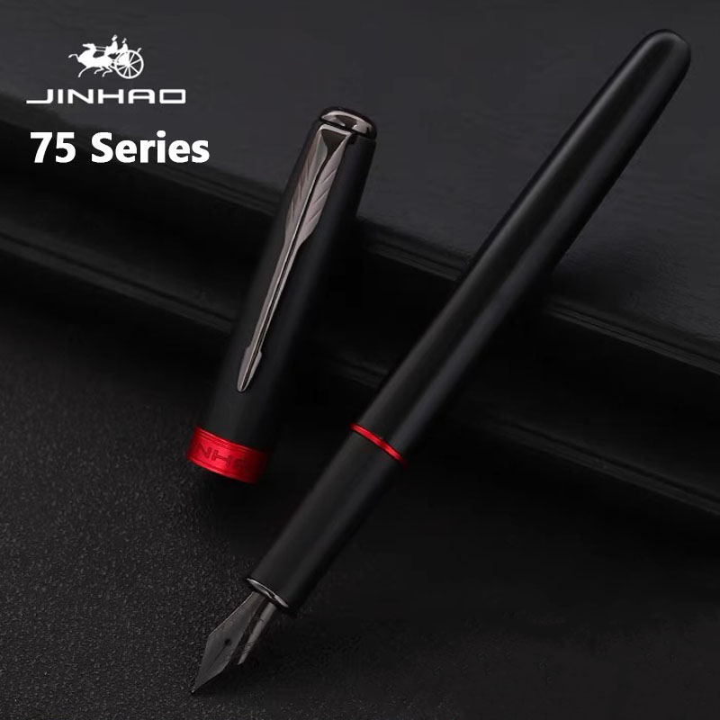 Jinhao 75 Metal Fountain Pen B - Office Stationery Supply Business recension och pris