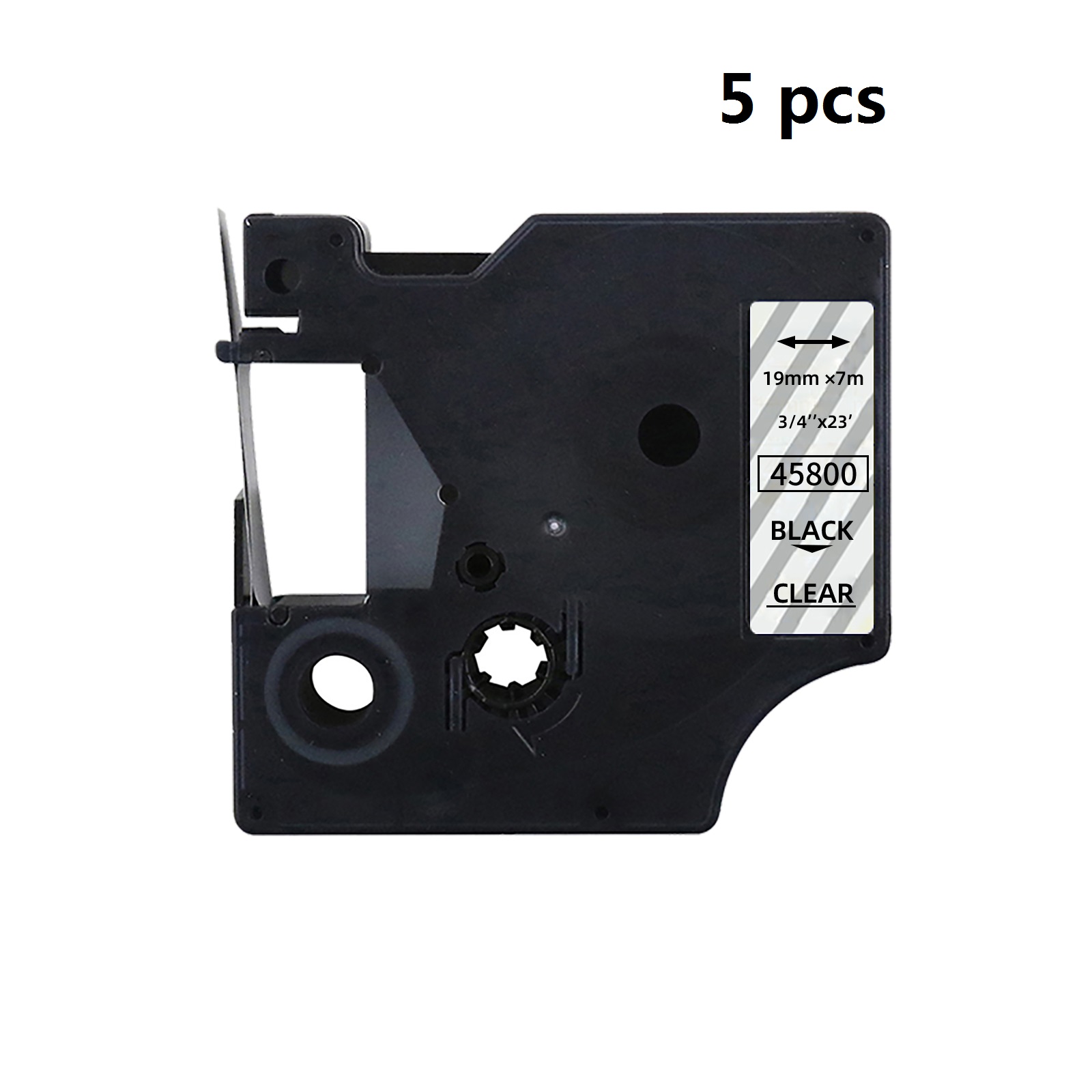 5 pcs Premium Quality Compatib - Label Printer Tape recension och pris