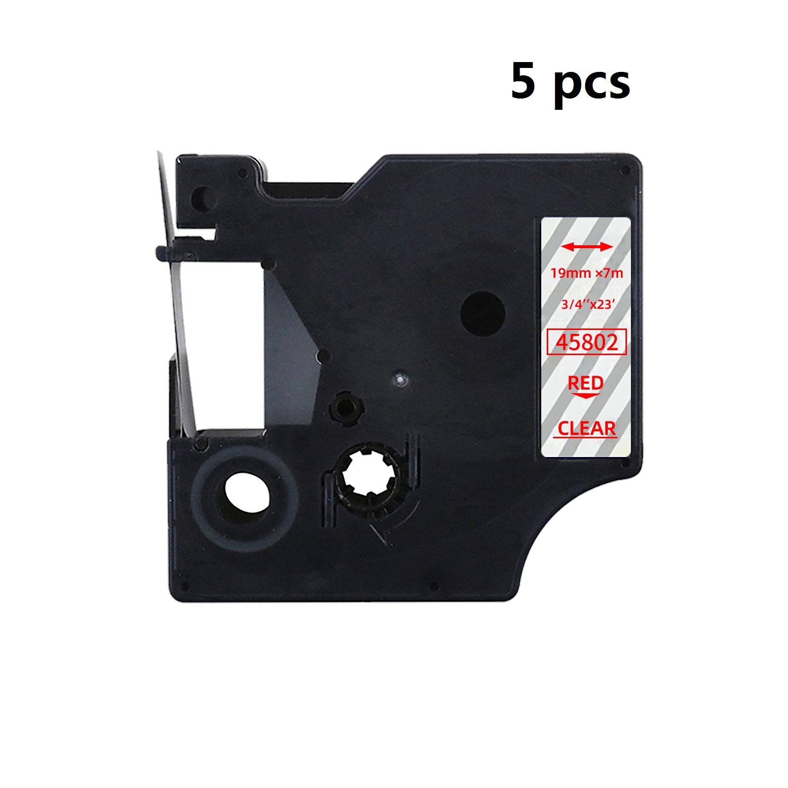 5 pcs Premium Quality Compatib - Label Printer Tape recension och pris