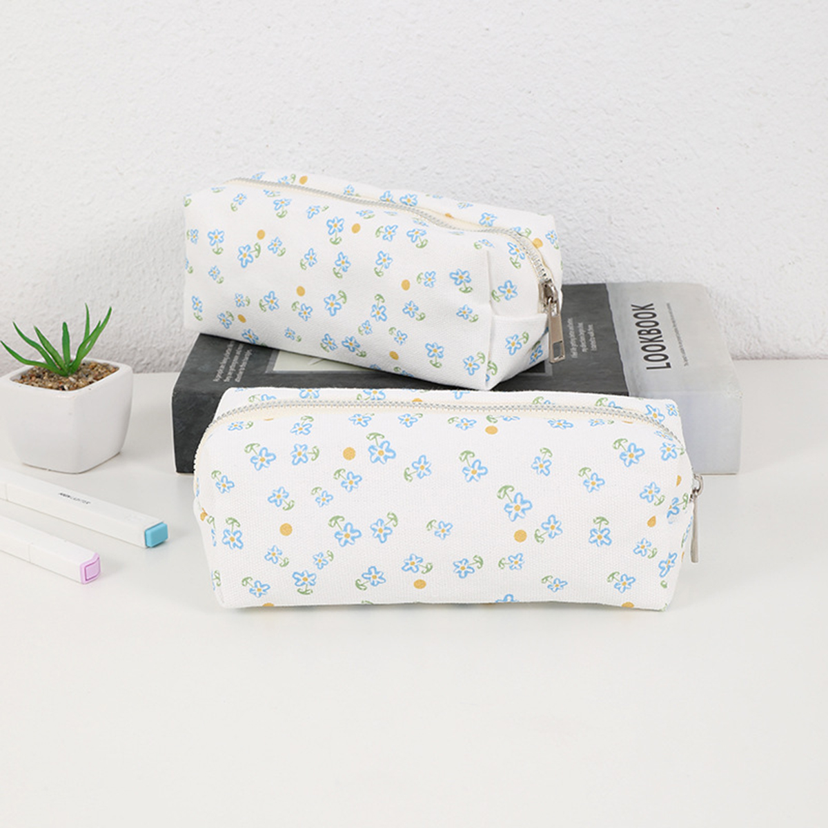 Simple floral printed pencil c - Stationery Office And School Supply Stores recension och pris