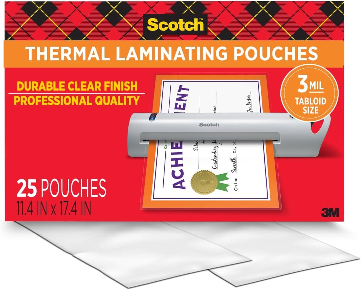 Legal Size 11x17 Thermal Lamin - Document Laminator Pouch recension och pris