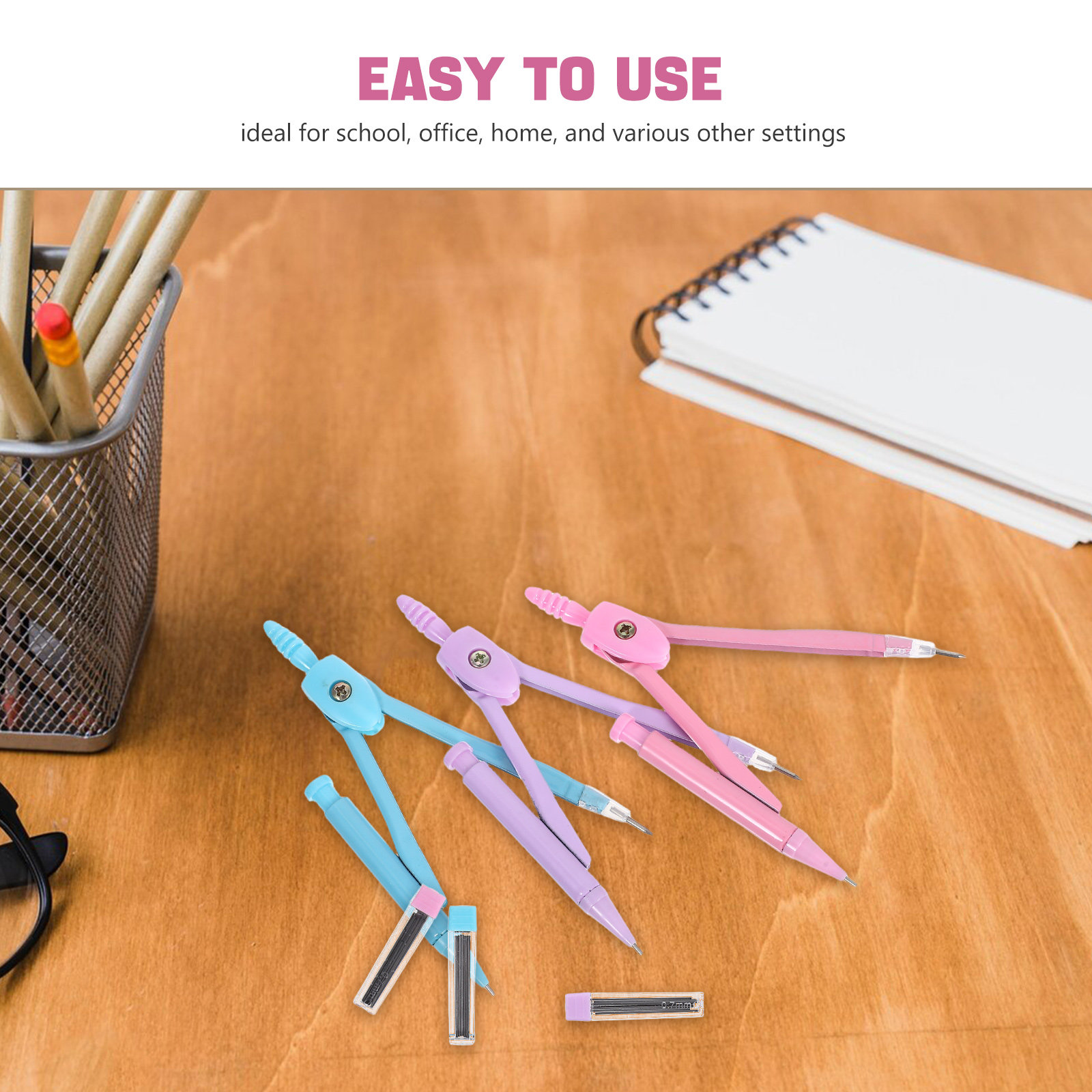 3Sets Metal Compass Set Stylis - Compass Geometry Set recension och pris