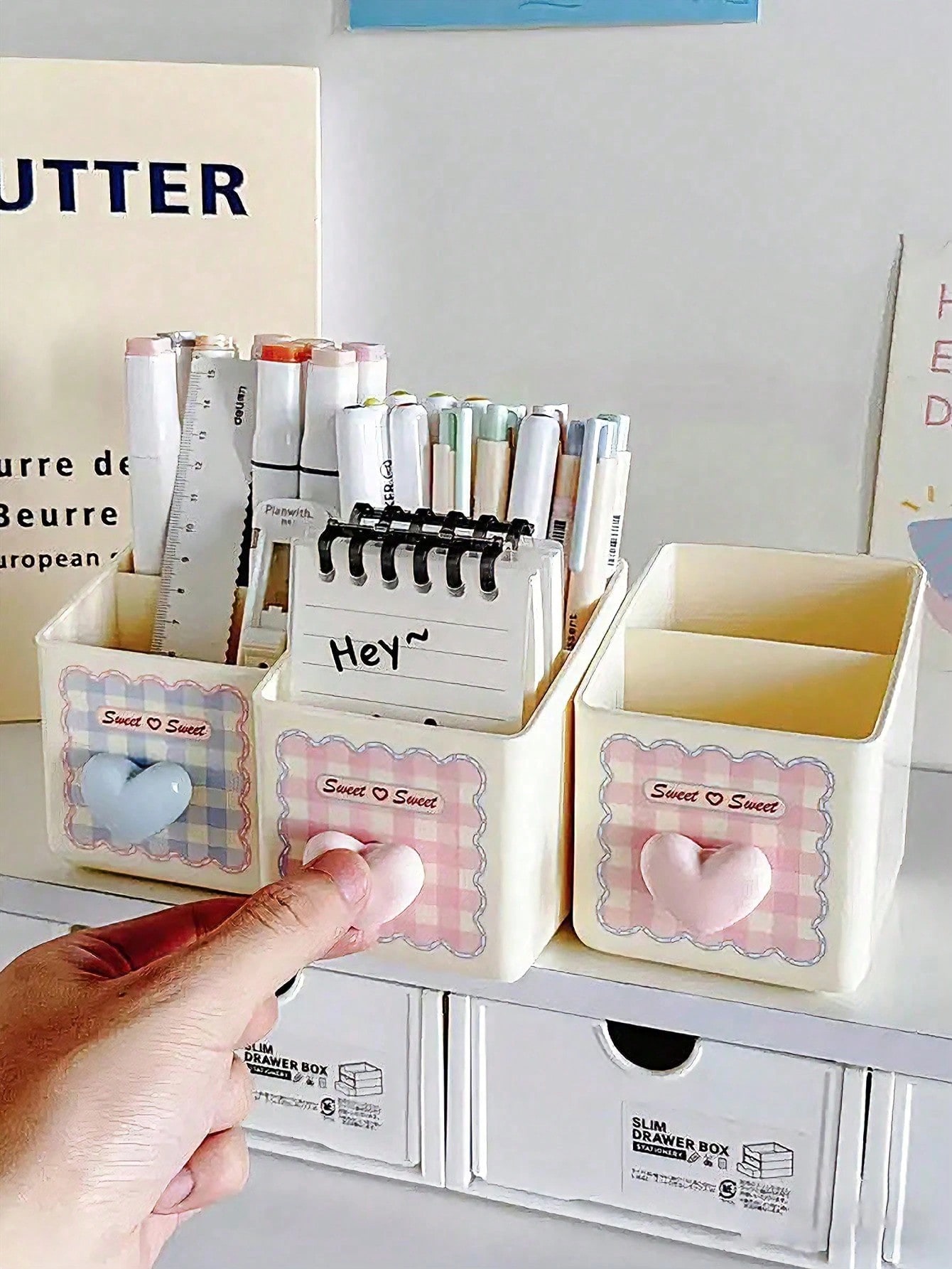 1pc Desktop Stationery Storage - Stationery Office And School Supply Stores recension och pris